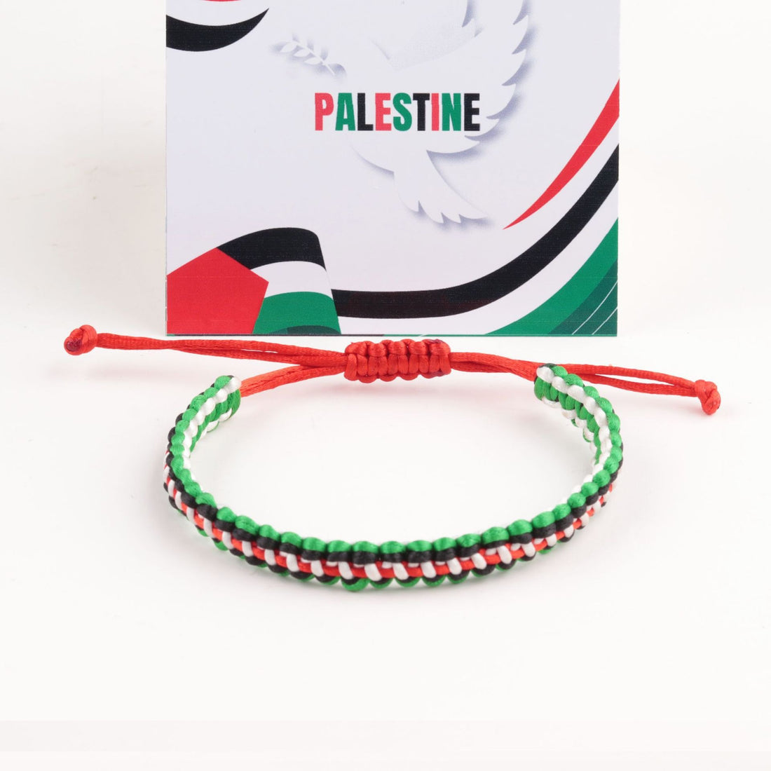 Palestine • Colored Braided Bracelet
